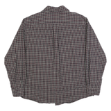 CARHARTT Mens Black & Red Checked Shirt L Workwear Casual Long Sleeve Cotton
