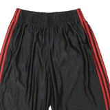 ADIDAS Mens Shorts Black & Red Sports Casual L L W24 Polyester Blend