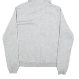 NIKE Womens Grey The Academy Volleyball Pullover Hoodie L Cotton Blend
