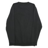 ENGELBERT STRAUSS Mens Black Sweatshirt Crew Neck S Workwear Casual Pullover