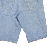 LEVI'S Mens Denim Blue Shorts XL W38 Casual Cotton Blend Classic Fit