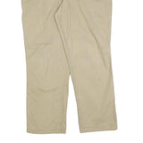 CARHARTT Mens Cotton Blend Beige Relaxed Straight Trousers W38 L30 Workwear Zip