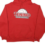 JERZEES Mens Red Tenino Beaver Volleyball Pullover Hoodie S Sports Team Graphic