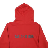 JERZEES Mens Red Tenino Beaver Volleyball Pullover Hoodie S Sports Team Graphic