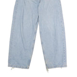 CARHARTT Mens Jeans Light Blue Regular Straight Denim W28 L26 Zip Casual Wear