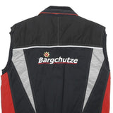 Colmar Mens Black & Red Tech Fleece Zip Jacket M Polyester Sportswear