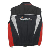 Colmar Mens Black & Red Tech Fleece Zip Jacket M Polyester Sportswear