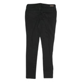 LEVI'S Womens Black Slim Skinny Denim Raw Cotton Blend W30 L28 Stretch Jeans