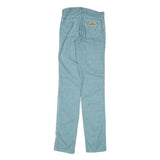 WRANGLER Mens Slim Blue & White Stripe Cotton Blend Slim Straight Trousers W29