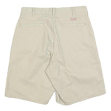 DICKIES Mens Shorts Beige Casual Plain M W32 Comfortable Cotton Blend