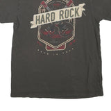 HARD ROCK CAFE Womens Black Graphic T-Shirt M Short Sleeve Crew Neck Cotton