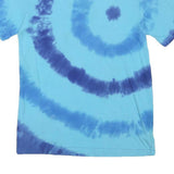 CIROQ Mens Blue Tie Dye T-Shirt XL Short Sleeve Crew Neck Casual Cotton Blend