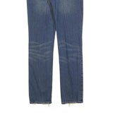 LEVI'S 511 Slim Mens Jeans Blue Slim Skinny Denim Medium W32 L34 Distressed