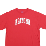 CHAMPION Mens Red Arizona T-Shirt XL Short Sleeve Crew Neck Casual Cotton