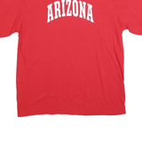 CHAMPION Mens Red Arizona T-Shirt XL Short Sleeve Crew Neck Casual Cotton