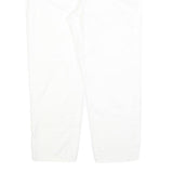 CALVIN KLEIN JEANS Womens Slim White Denim W34 L26 Zip Slim Fit Skinny Jeans