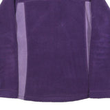 BERGHAUS Womens Purple & Lavender Fleece Jacket M Polyester Zip Outdoor Casual