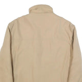 PAUL & SHARK Mens Beige Jacket M Polyester Blend Plain Zip Casual Outerwear