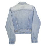 LEVI'S Womens Blue Denim Button Jacket M Cotton Classic Trucker Style