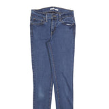 LEVI'S 710 Womens Jeans Blue Slim Skinny Denim W28 L32 Stretch Cotton Blend