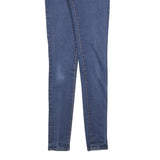LEVI'S 710 Womens Jeans Blue Slim Skinny Denim W28 L32 Stretch Cotton Blend