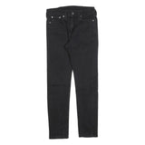 LEVI'S 510 Mens Jeans Black Slim Skinny Denim W30 L30 Cotton Blend Zip