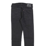 LEVI'S 510 Mens Jeans Black Slim Skinny Denim W30 L30 Cotton Blend Zip
