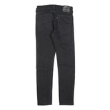 LEVI'S 510 Mens Jeans Black Slim Skinny Denim W30 L30 Cotton Blend Zip