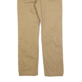 LEVI'S Mens Classic Cotton Blend Beige W32 L30 Trousers Zip Closure Straight Fit
