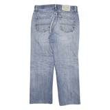 TOMMY HILFIGER Mens Jeans Blue Regular Straight Denim Medium W31 L26 Classic Zip
