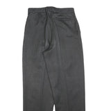 HELFRI Mens Polyester Blend Grey Regular Fit Straight Leg Trousers W30 L32