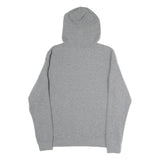FILA Mens Grey Hoodie L Cotton Blend Pullover Drawstring Sweatshirt