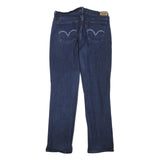 LEVI'S 505 Womens Jeans Blue Regular Straight Denim Medium W30 L30 Classic Fit