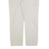 CARHARTT Mens Cotton Blend Beige Relaxed Straight Trousers W38 L30 Workwear