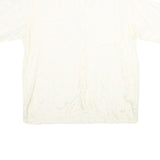 GLOBUS Mens White Relaxed Shirt L Soft Viscose Summer Casual