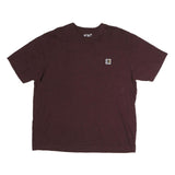 CARHARTT Mens Maroon Pocket T-Shirt XL Short Sleeve Crew Neck Cotton Workwear