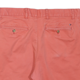 TOMMY HILFIGER Mens Shorts Red Casual Plain M W34 Summer Wear