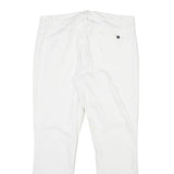TOMMY HILFIGER Womens White Slim Jeans Cotton Button W33 L27 Classic Fit