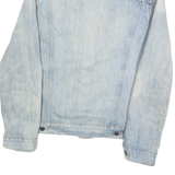 LEVI'S Mens Blue Denim Jacket L Cotton Button Casual Vintage Classic Fit