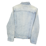 LEVI'S Mens Blue Denim Jacket L Cotton Button Casual Vintage Classic Fit