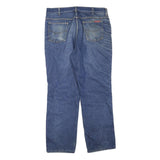 DICKIES Mens Jeans Blue Regular Straight Denim Medium W36 L30 Workwear Durable