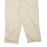 LEE Womens Beige Cotton Blend Cargo Shorts L W31 Casual Relaxed Fit