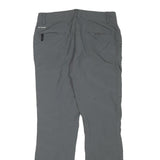 COLUMBIA Womens Grey Regular Fit Straight Leg Trousers W29 L28 Outdoor Zip