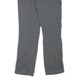 COLUMBIA Womens Grey Regular Fit Straight Leg Trousers W29 L28 Outdoor Zip