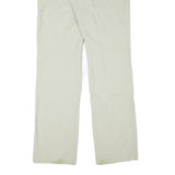 FJALLRAVEN Mens Regular Beige Polyester Blend Zip Trousers W33 L35 Outdoor