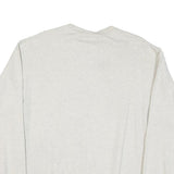 CHAMPION Mens Cream Indiana University Crew Neck M Cotton Blend Sweatshirt