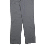 DICKIES Mens Grey Slim Straight Trousers Cotton Blend W28 L28 Workwear Casual
