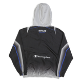 CHAMPION Mens Black & Grey Magic Gaming Track Jacket XL Polyester Blend