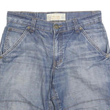 EASY WEAR DENIM Womens Denim Blue Casual Shorts M W30 Cotton Blend Comfortable