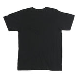 ADIDAS Mens Black Cali Rebels Basketball Graphic T-Shirt L Short Sleeve Crew